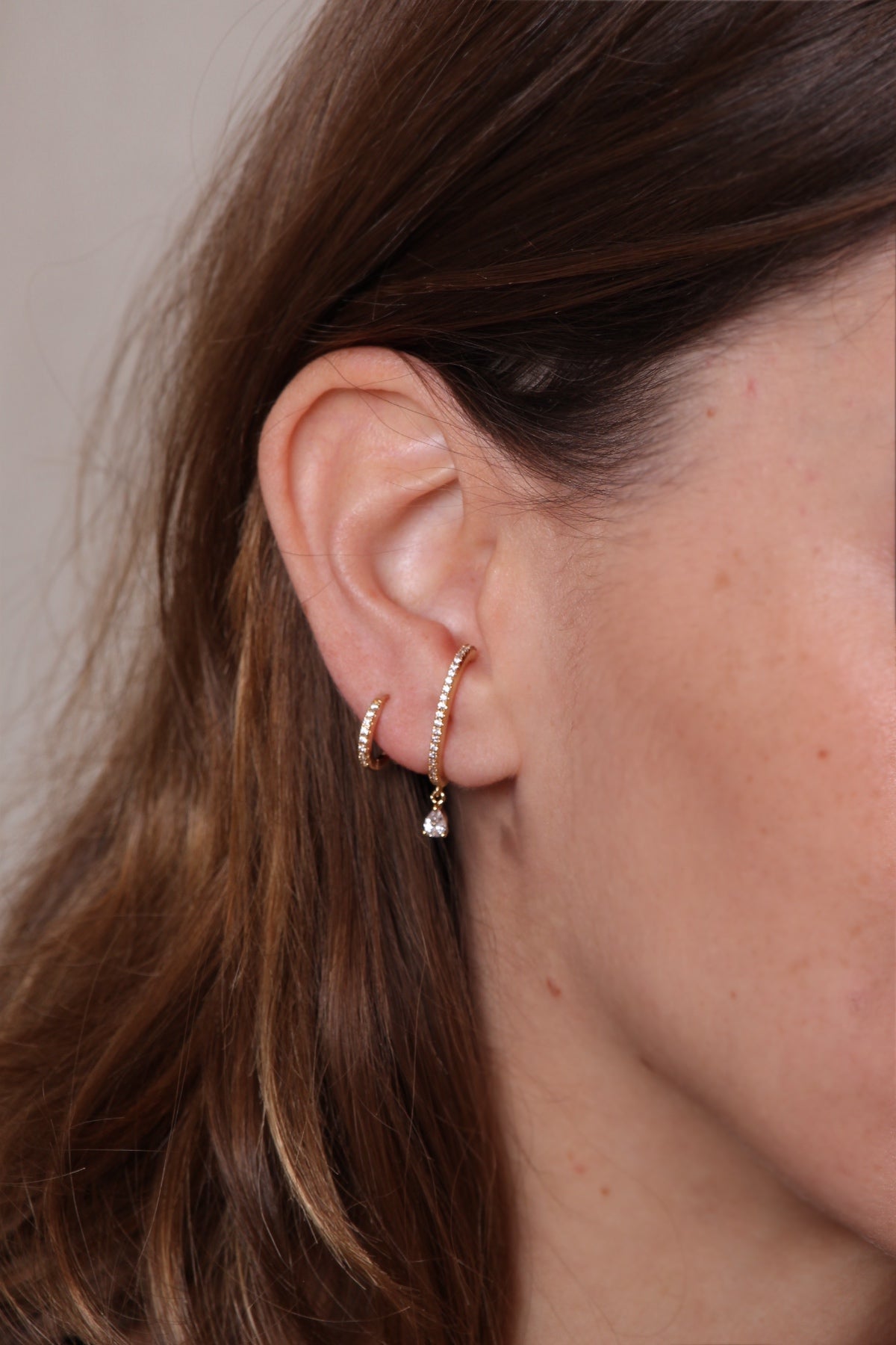 Boucle d'oreille Lily